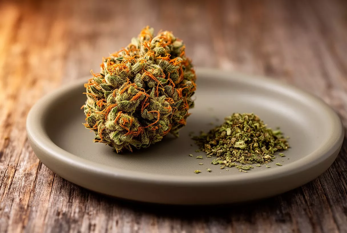Americano weed strain dense indica buds