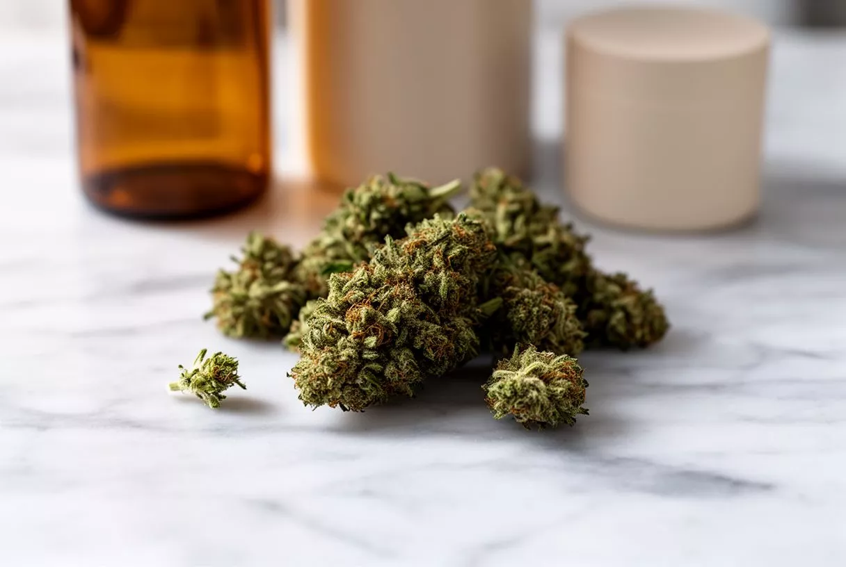 BC Roadkill weed strain dense buds